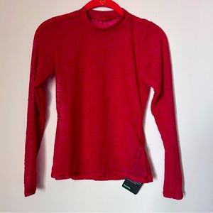 Midnight Delight High Neck Longsleeve Top, Blackmilk Size Small